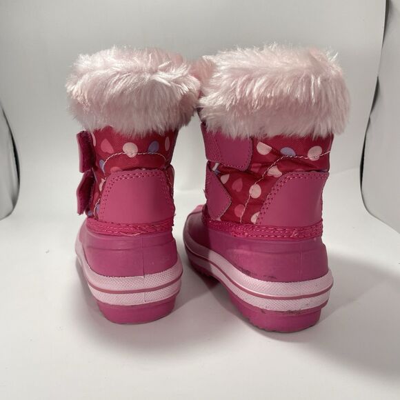 Lot Of 3 Toddler Girls Sneakers Boots Polo Sketchers Circo Sz 5 - 6 Pink Purple - Picture 14 of 16